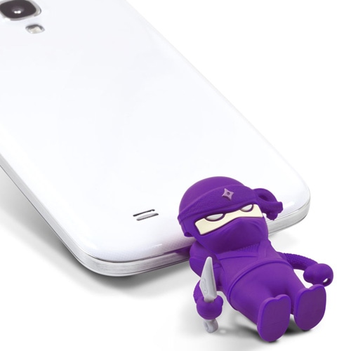 Bone collection デュアルUSBメモリー 16GB Ninja紫(USB&MicroUSB) USB3.1(Gen1) / USB3.0対応 【DR14071-16PU】