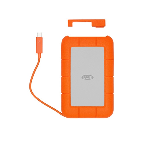 LaCie(ラシー) 耐衝撃設計のポータブルハードディスク(HDD) Rugged RAID Thunderbolt &USB3.1(Gen1) / USB3.0 4TB【STFA4000400】