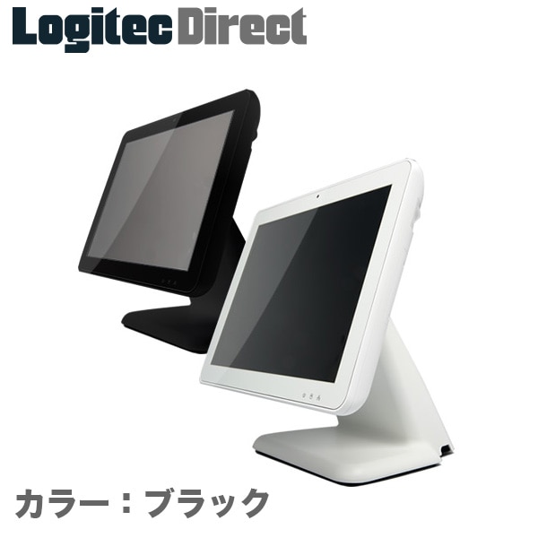カウンタートップ型 15インチファンレスタッチパネルPC ブラック【LT-J1151】【受注生産品(納期目安10営業日)】