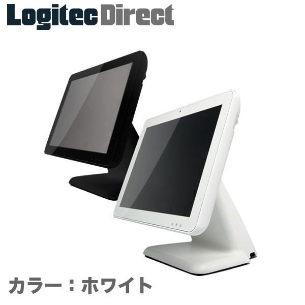カウンタートップ型 15インチファンレスタッチパネルPC ホワイト【LT-J1151】【受注生産品(納期目安10営業日)】
