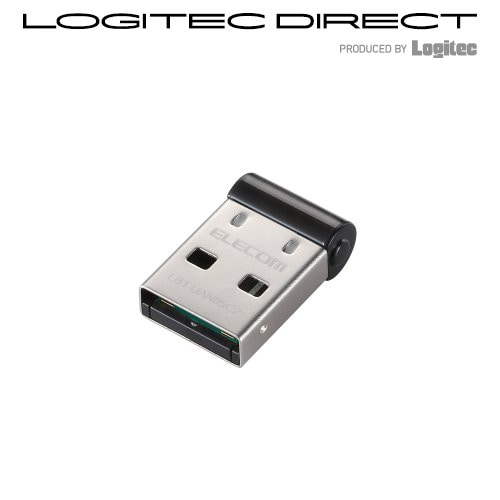 ELECOM(エレコム)ブルートゥース Bluetooth PC用USBアダプタ 超小型 Ver4.0 Class2 Win10対応 ブラック【LBT-UAN05C2】