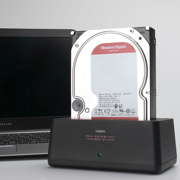 WD Red Plus 内蔵ハードディスク HDD 10TB 3.5インチ ロジテックの保証・無償ダウンロード可能なソフト付【LHD-WD101EFBX】 ウエデジ 受注生産品（納期目安3～4週間） ロジテックダイレクト限定