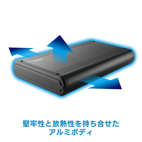 ロジテック HDDケース（ハードディスクケース） 3.5インチ USB3.1(Gen1) / USB3.0 外付 ハードディスク ケース  【LHR-EKWU3BK】 ロジテックダイレクト限定(公式店限定モデル ブラック): ハードディスク<<ロジテックダイレクト>>