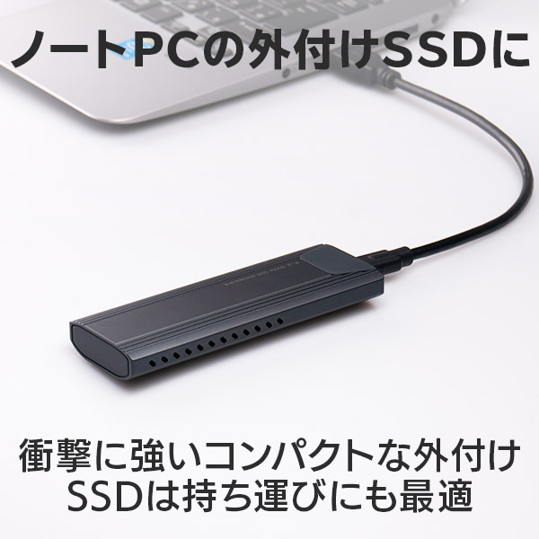 M.2  SSDケース 高速転送規格NVMe対応 USB3.2(Gen2)対応  Type-C Type-A 高放熱 データ移行ソフト付【LHR-LPNVW02UCDS】