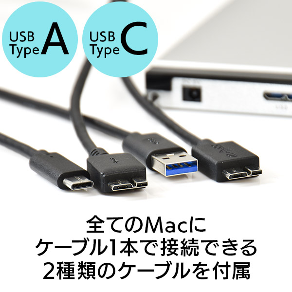 Mac / M1 Mac用 外付けブルーレイドライブ ポータブル USB3.2 Gen1（USB3.0） Type-C対応 Toast20付属 シルバー【LBDW-PUH6U3CMSV】 ロジテックダイレクト限定