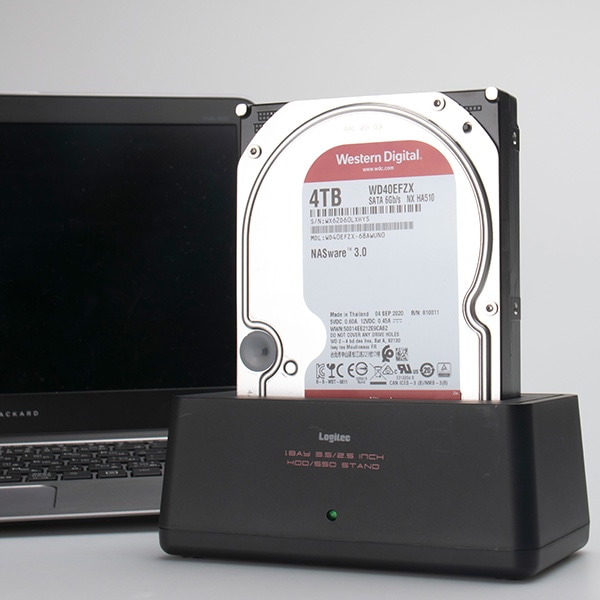 WD Red Plus 内蔵ハードディスク HDD 2TB 3.5インチ WD20EFZX ロジテックの保証・無償ダウンロード可能なソフト付 ウエデジ【LHD-WD20EFZX】 ロジテックダイレクト限定