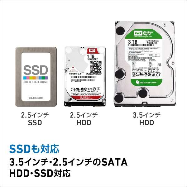 HDDコピースタンド 2BAY 3.5インチ 2.5インチ USB3.1(Gen1) / USB3.0 HDDデュプリケーター SSD対応 【LHR-2BDPU3】【送料無料】 ロジテックダイレクト限定