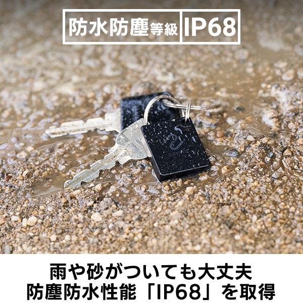 最大5年 使い切り スマートタグ スマートトラッカー 紛失防止タグ iPhone iPad 用 忘れもの防止タグ GPS 位置確認 追跡 探し物発見 iOS スマホ タグ型【メール便送料無料】LGT-LWNNTG1BKA