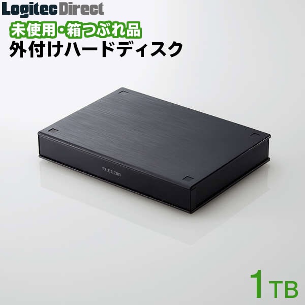 [2-3営業日以内に発送予定] TV用2.5インチ外付けハードディスク 1TB 【ELP-PTV010UBK-LL】 ロジテックダイレクト限定
