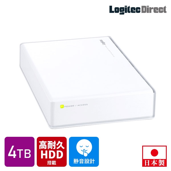 Logitec 外付型 ハードディスク 4TB