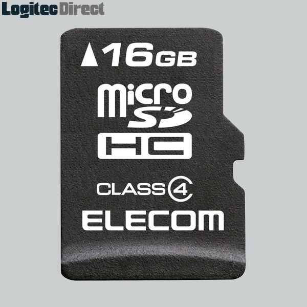 【メール便送料無料】エレコム microSDHCカード/データ復旧サービス付/Class4/16GB【MF-MSD016GC4R】