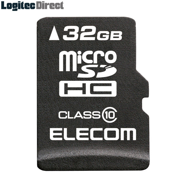 【メール便送料無料】エレコム MicroSDHCカード/データ復旧サービス付/Class10/32GB【MF-MSD032GC10R】