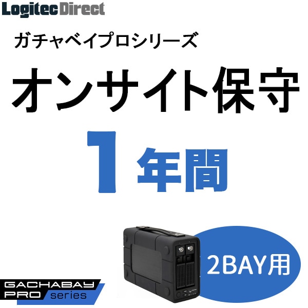 ガチャベイプロシリーズ用（2BAY）オンサイト保守(1年間)【SB-RD2-HP-01】