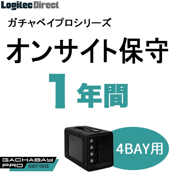ガチャベイプロ（4BAY）シリーズ用オンサイト保守(1年間)【SB-RD4-HP-01】