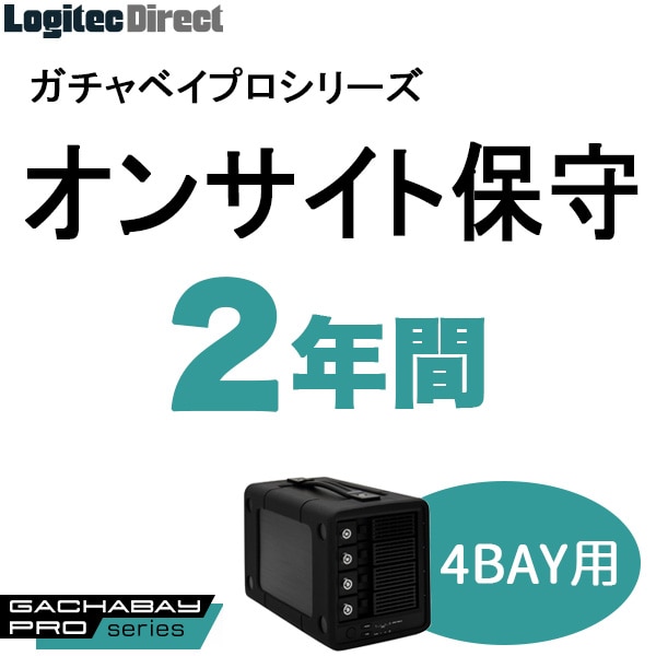 ガチャベイプロ（4BAY）シリーズ用オンサイト保守(2年間)【SB-RD4-HP-02】