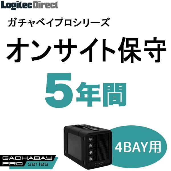 ガチャベイプロ（4BAY）シリーズ用オンサイト保守(5年間)【SB-RD4-HP-05】