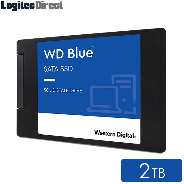WD Blue SATA SSD 3D NAND 2.5インチ 2TB WDS200T2B0A