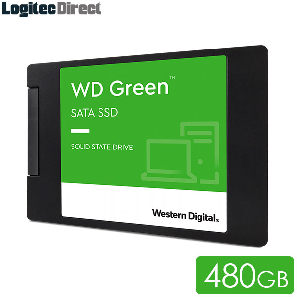 WD Green SATA SSD 2.5インチ 480GB WDS480G2G0A