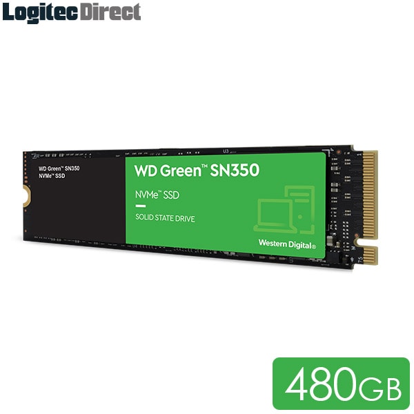 WD Green SN350 NVMe SSD 480GBWDS480G2G0C