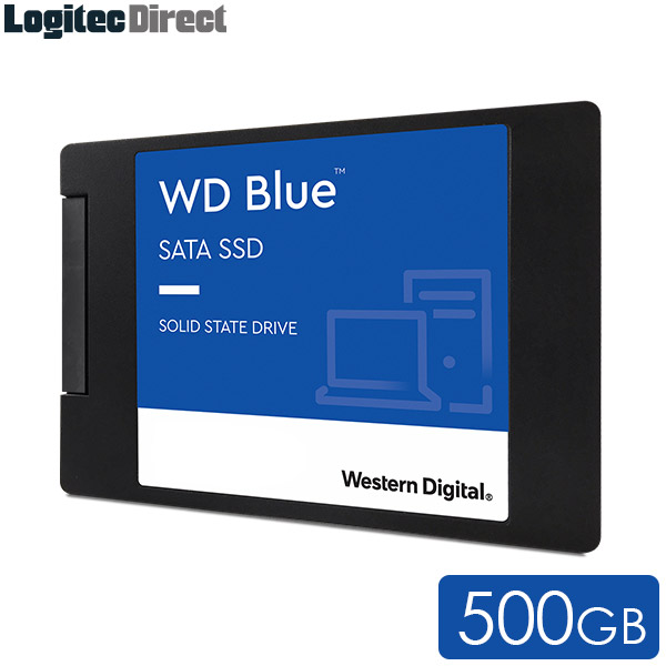 WD Blue SATA SSD 3D NAND 2.5インチ 500GB WDS500G2B0A